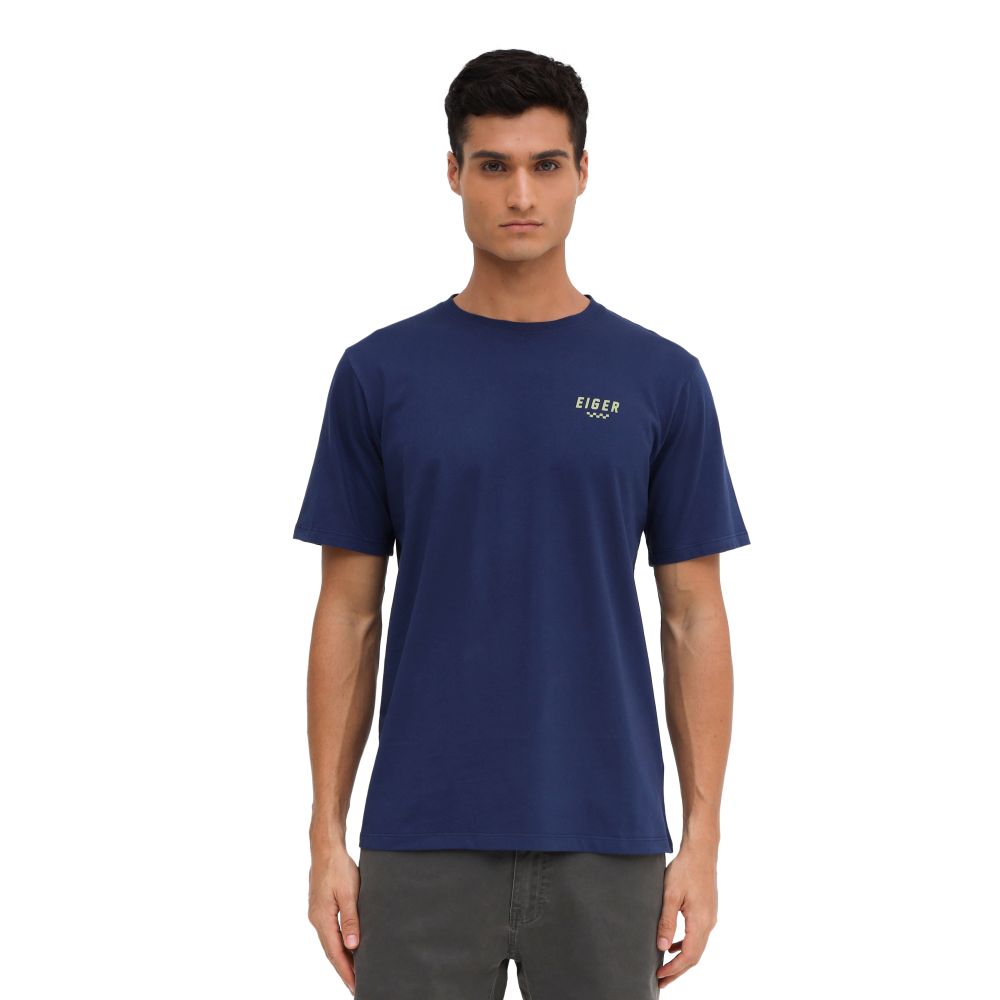 910008570 GET ON THE WHEELS SS TEES - BLU