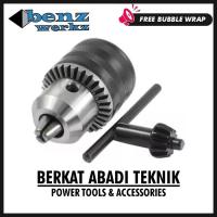 BENZ Kepala Mesin Bor 10mm x 3/8″ & 13mm x 1/2″ Drat Key Set Drill Chuck