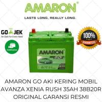 AMARON GO Aki Kering MOBIL AVANZA XENIA RUSH MAZDA 3 LUXIO TERIOS GRAND MAX 35Ah GO 38B20R NS40Z
