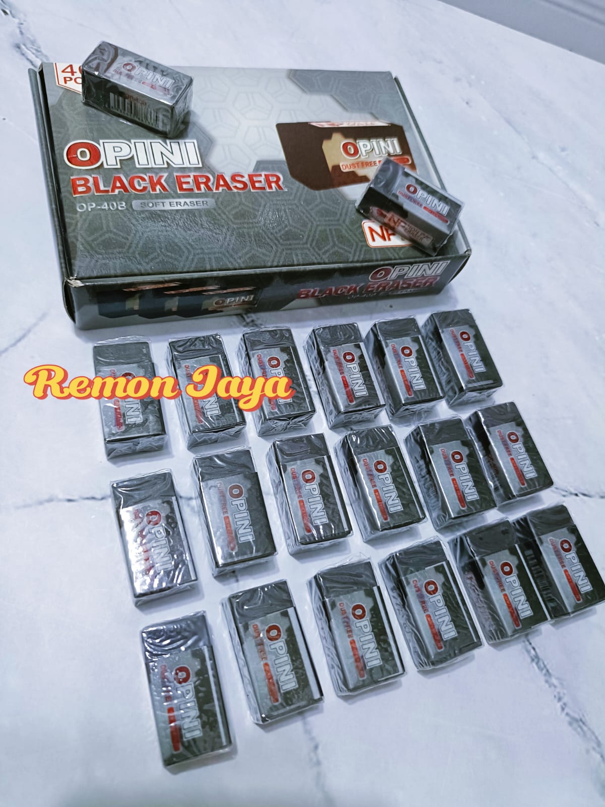 40&20 pcs penghapus Pensil opini