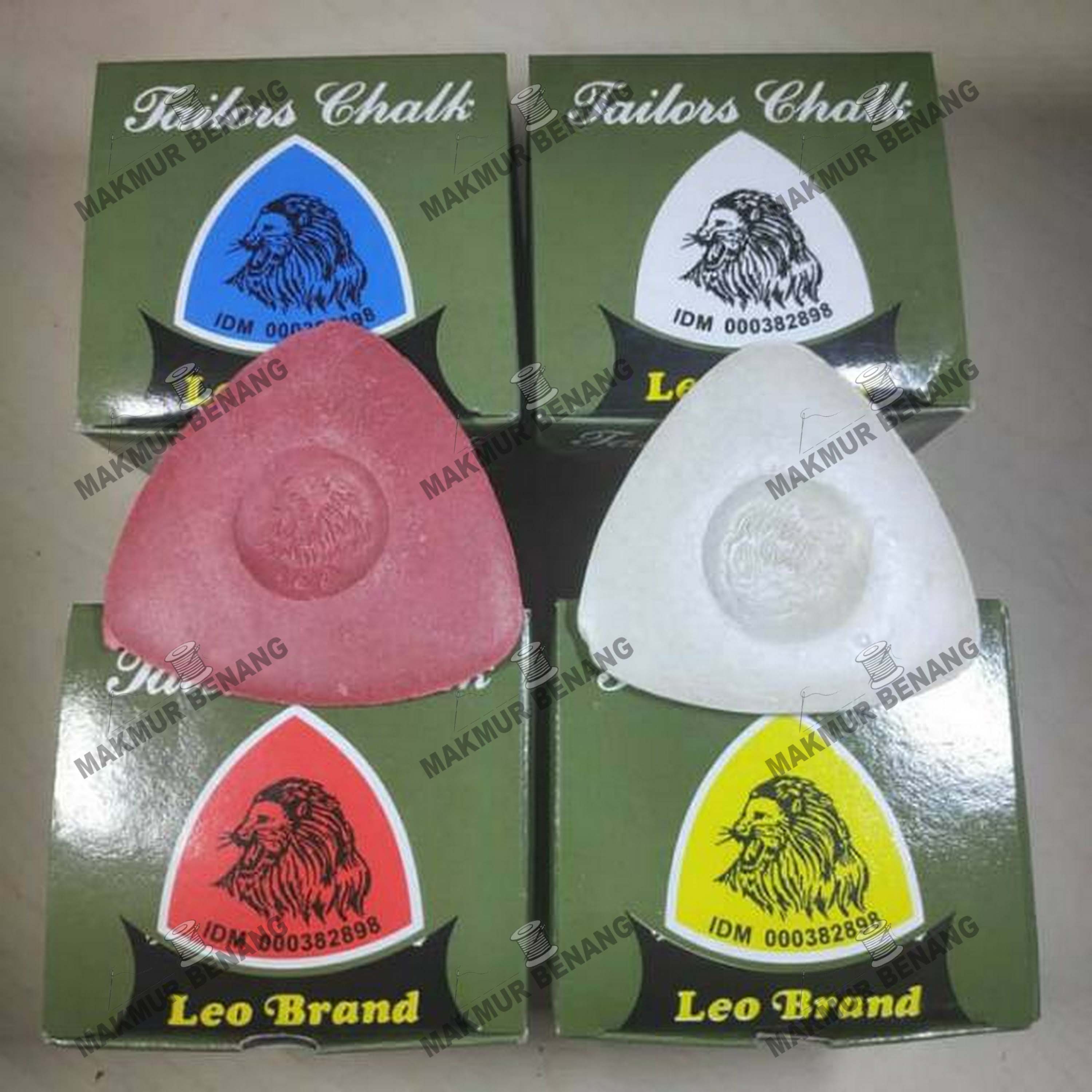 Kapur Jahit LEO Brand / Kapur Penanda Pola Kain 1 kotak