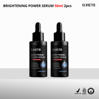 ELVICTO Brightening Power Serum 30ML & 50ML | Serum Wajah Pria | 8% Niacinamide + 2% Alpha Arbutin | Brightening & Dark Spot