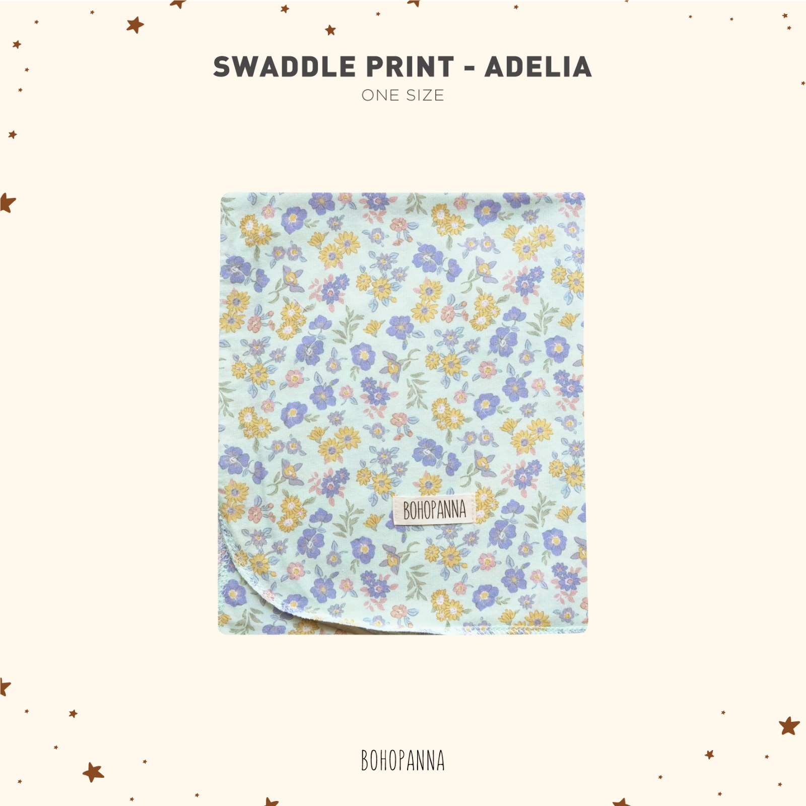 BOHOPANNA - SWADDLE PRINT 7.0 - BEDONG BAYI