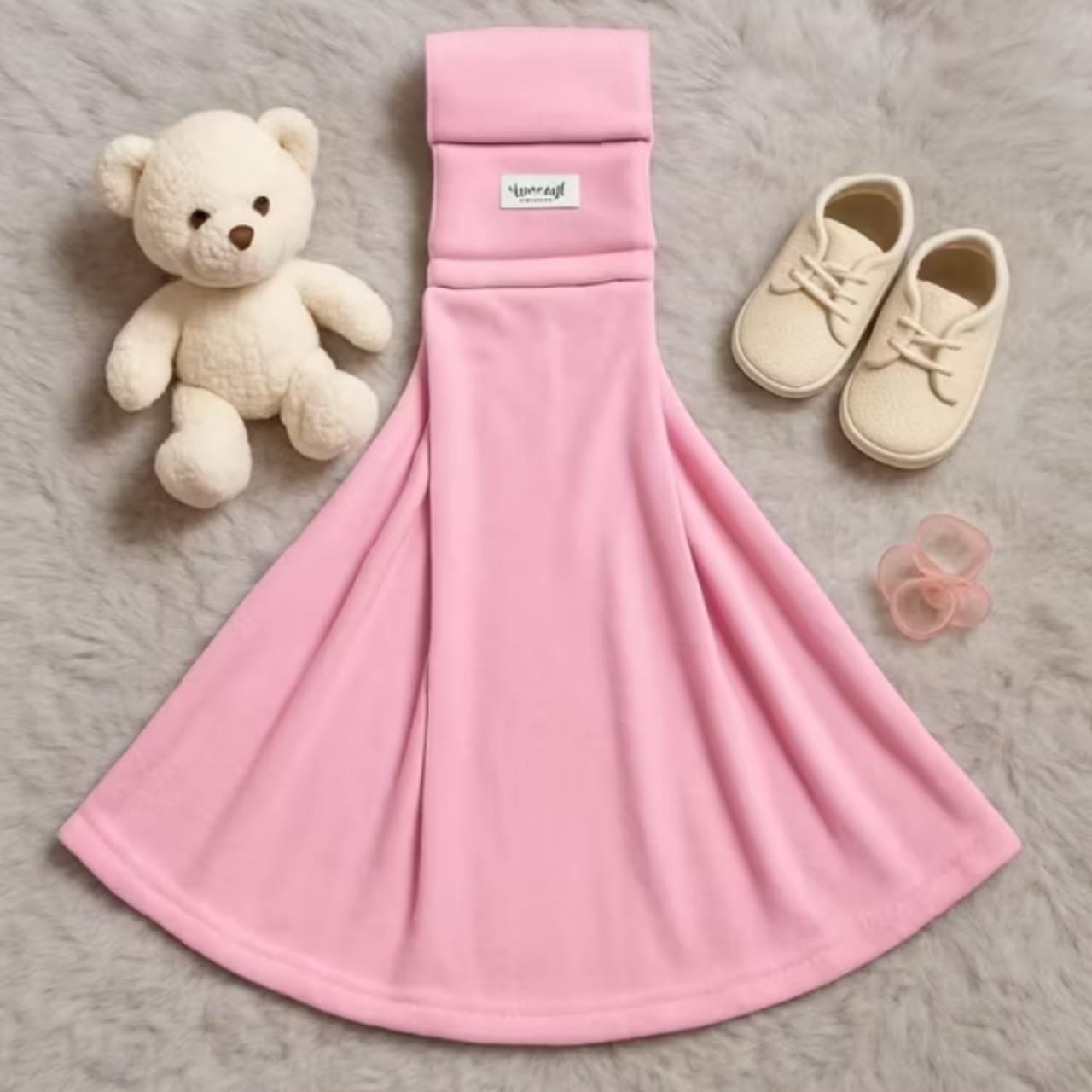 Gendongan Bayi samping Instan Geos Busa Premium 1 Layer Polos Full Warna