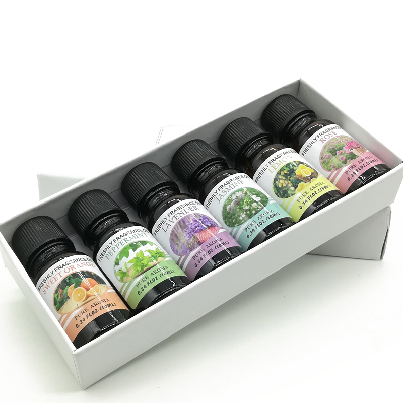 paket 6pcs 10ml minyak Essential Oil diffuser oil aromatherapy minyak esensial aromaterapi disfuser difuser