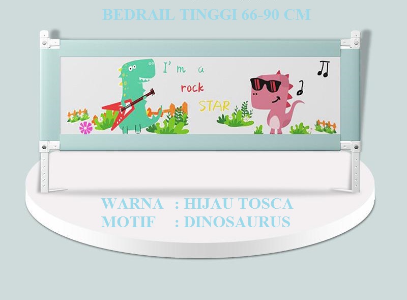Bedrail Bed Rail Pengaman Pembatas Pagar Kasur Anak Bayi Safety Baby