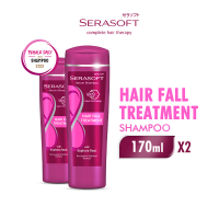 [Paket isi 2] Serasoft Shampoo Hair Fall Treatment Botol 170ml