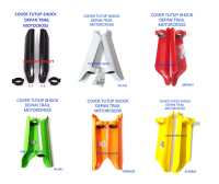 COVER TUTUP SHOCK DEPAN TRAIL MERK ASV KLX CRF CROSS MOTOR
