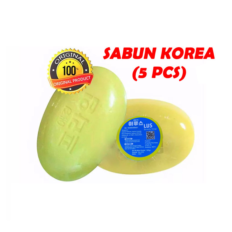 SALE 10 PCS - Sabun Korea Sabun Pemutih Badan Dan Wajah Sabun Wajah Glowing Terbaik Sabun Korea P...