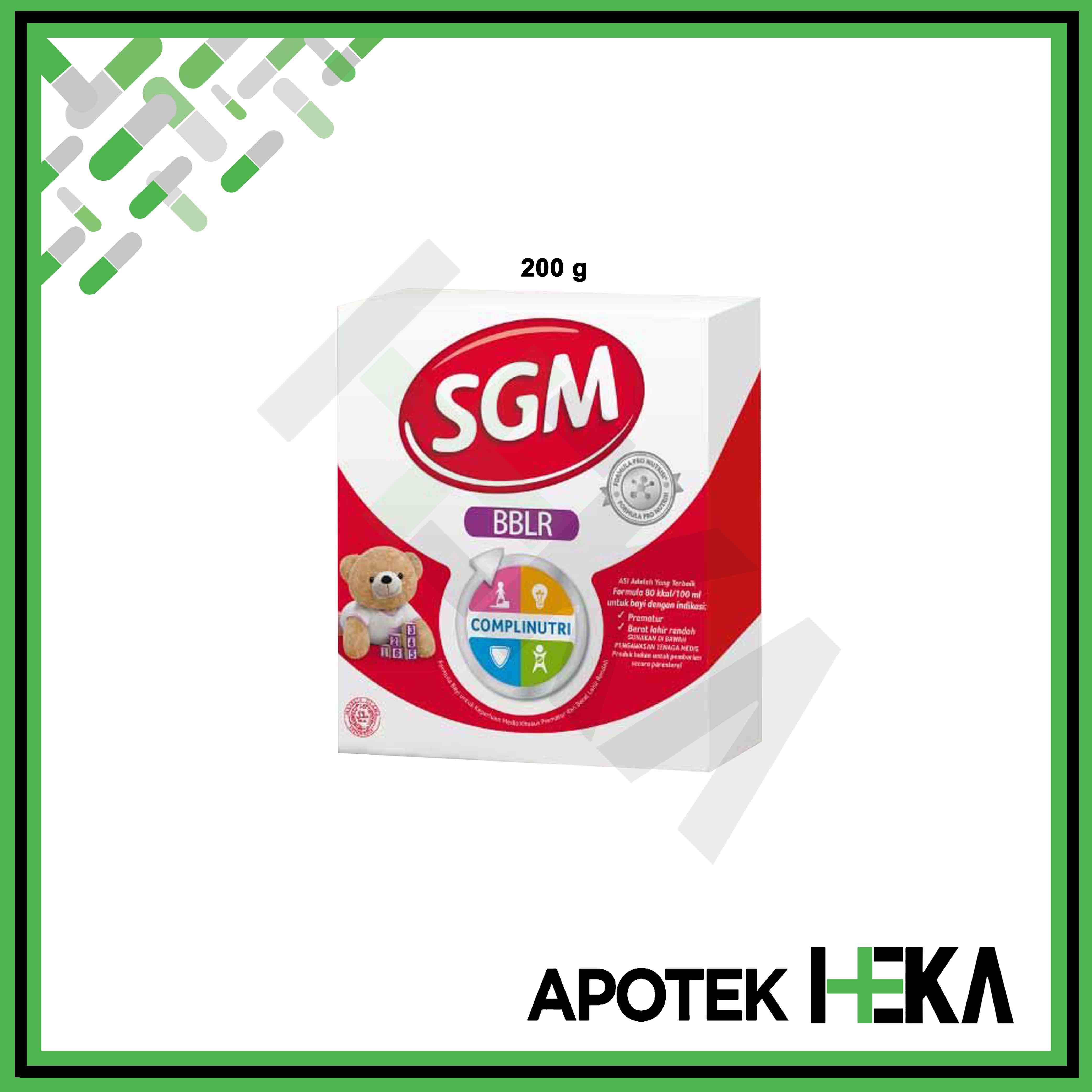 SGM BBLR 200 g / 400 g - Susu Formula Bayi Prematur Berat Lahir Rendah