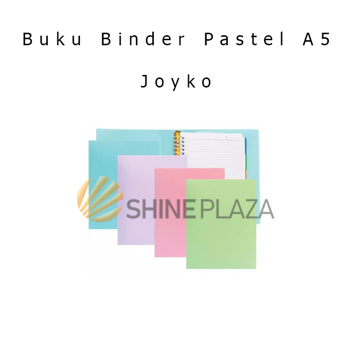 Binder Note Pastel Color Joyko A5 MHPT-M516 - Buku Tulis Catatan Notebook Ring Loose Leaf