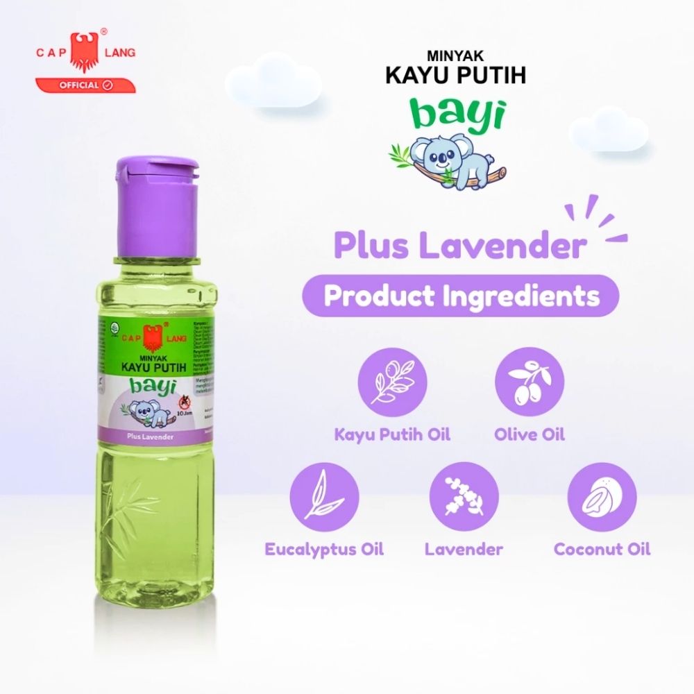 Cap Lang Minyak Kayu Putih Bayi
