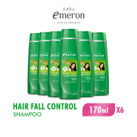 [Paket isi 6] Emeron Shampoo Hair Fall Control Botol 170ml