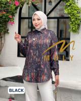 Nara Shirt by MDLY Baju  atasan wanita Kemeja Lengan Panjang