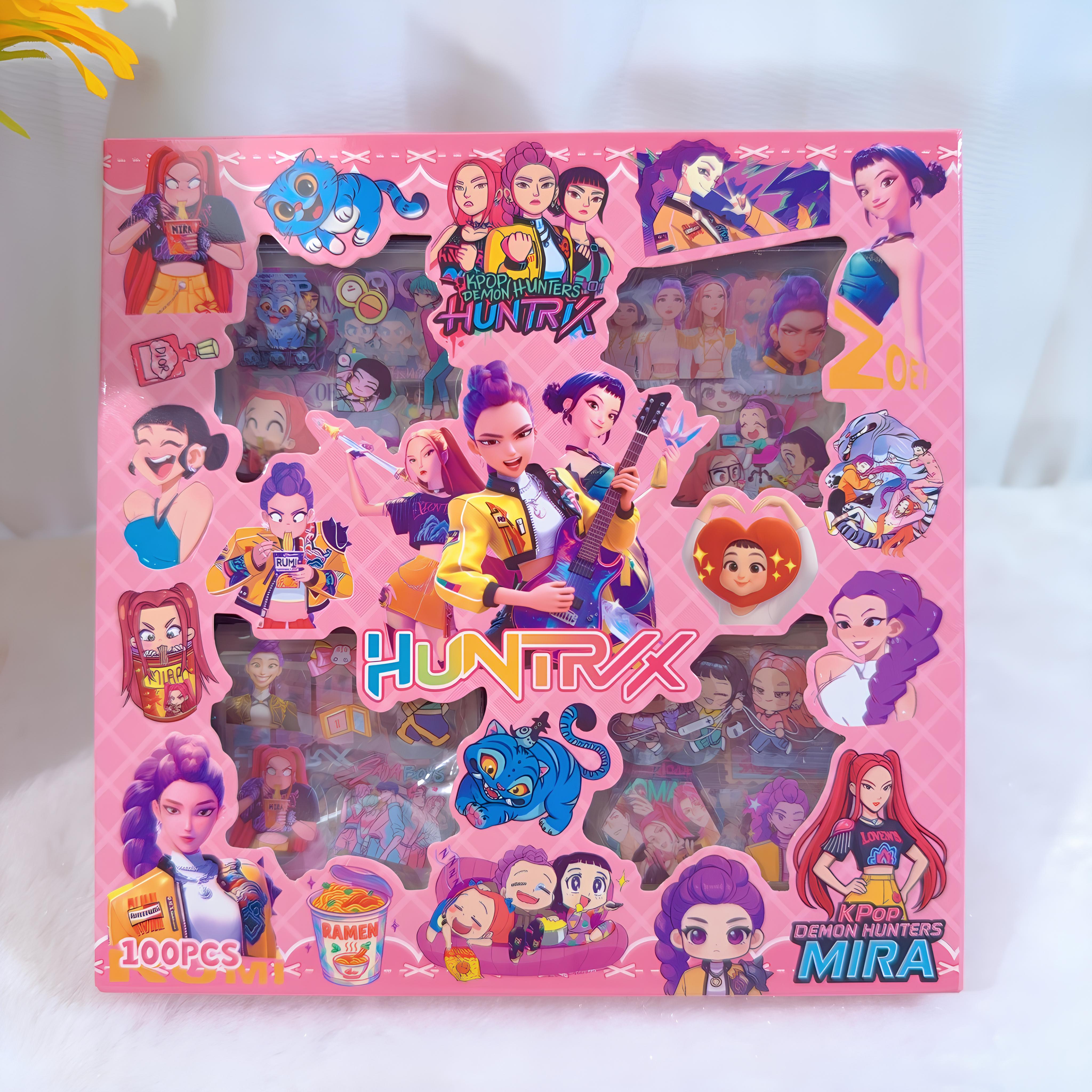 [COD] Stiker Aesthetic 2D Anti Air No Repeat Bahan PET Sudah Cutting |Sticker Transparan Karakter Kartun Lucu / Stationery Cute Stickers