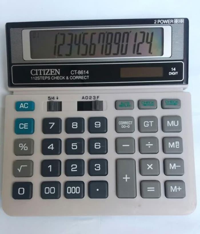 Kalkulator Dagang Citizen CT-8614 14 Digit