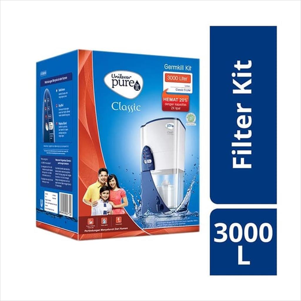 Unilever Pure It Germkill Filter 3000 L Pureit 3000Liter GKK Classic
