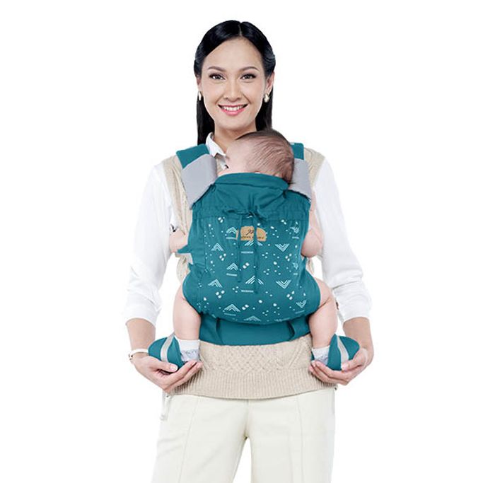 Moms Baby MBG2060 Gendongan SSC M-Shape 3 in 1 + Foot Strap Miracle Series - Gendongan Bayi