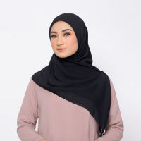 [Best Seller] ZM Zaskia Mecca - Sana Polly Cotton Hijab Wangi - Jilbab Segi Empat Bella Square