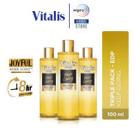 [Paket isi 3] Vitalis Sparkle Eau De Parfum Keep Going 100ml