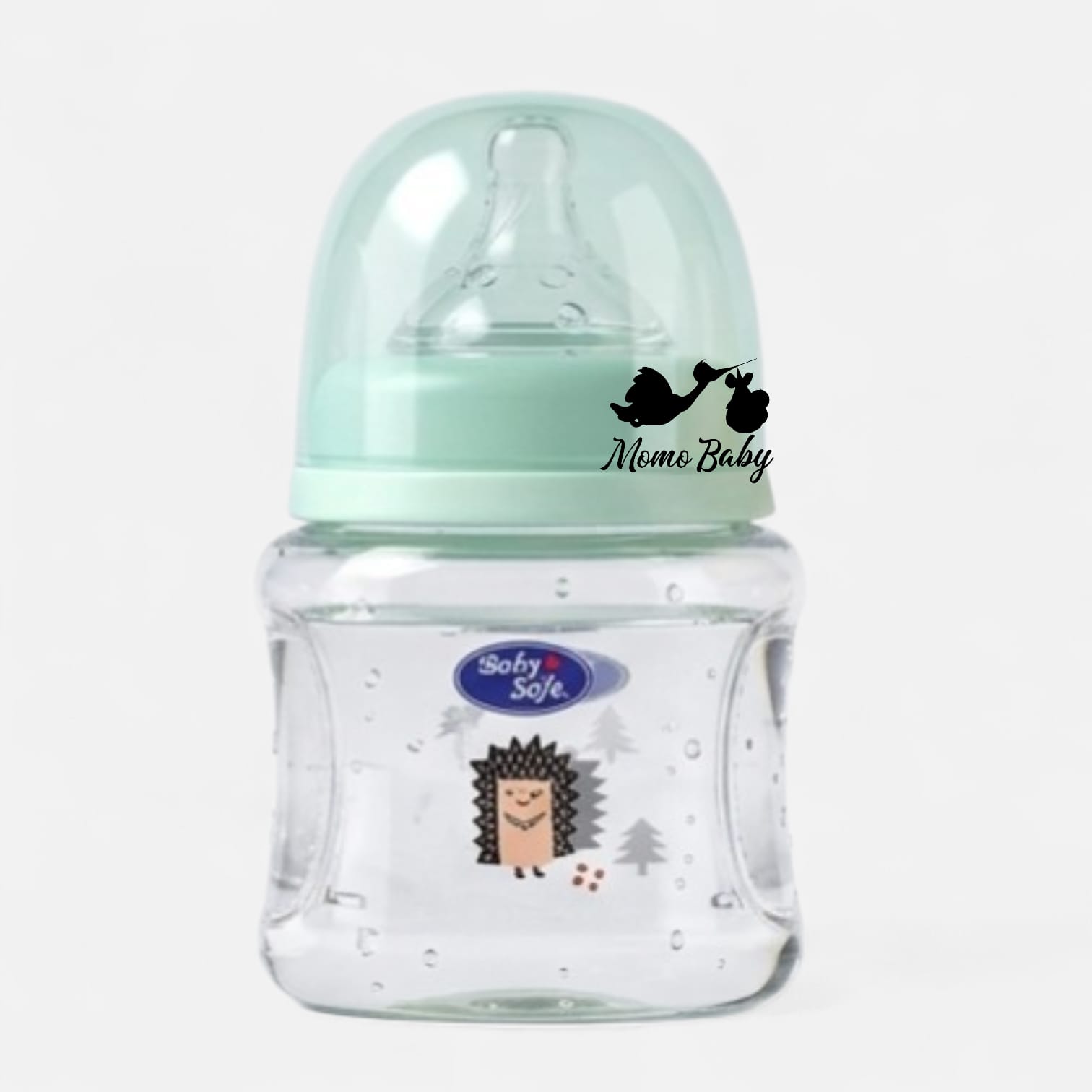 Baby Safe Milk Flow System / Botol Susu Bayi Wide Neck Double Valves