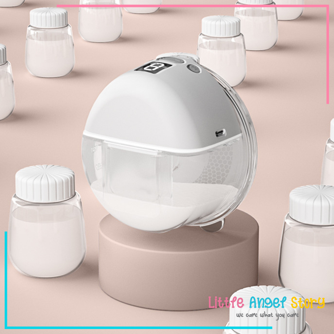 POMPA ASI ELEKTRIK Tanpa Kabel BREAST PUMP ELECTRIC Otomatis Rechargeable Portable Botol Susu Bayi
