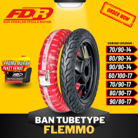 [READY COD] BAN FDR FLEMMO TUBETYPE RING 17 & RING 14 / BAN FDR TUBETYPE FLEMMO TT RING 14 & RING 17 ( 70/90-14 / 80/90-14 / 90/90-14 ) BAN FDR TUBETYPE GARANSI RESMI