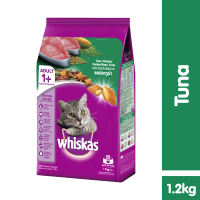 WHISKAS Makanan Kucing Kering Rasa Tuna 1.2kg