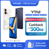 [NEW LAUNCH] vivo Y11d - 6500mAh + 44W FlashCharge Tahan Banting Ekstrem Tahan Hujan IP65 50MP Kamera Utama Layar 120Hz Ultra Terang