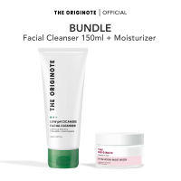 The Originote Duo Set Pelembab & Pembersih Wajah pH Rendah dengan Hyaluronic Acid