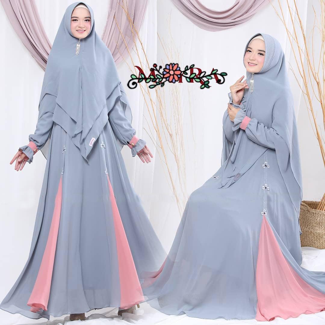 Baju Muslim Modern AZHARI SYARI Bahan WOLFICE Dapat GAMIS + KHIMAR Gamis Syari Set Khimar Terbaru 2021 Gamis Syari Remaja Simple Gamis Syar’i Wanita Jumbo BEST SELLER