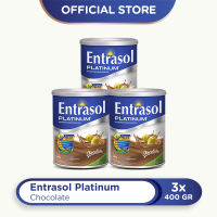 TRIPLE PACK: ENTRASOL PLATINUM CHOCOLATE 400G - 3 PCS