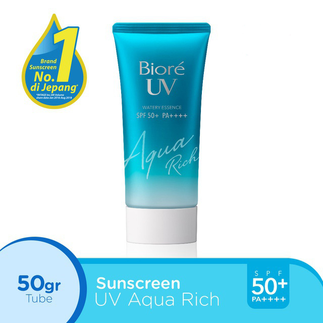 Biore UV Aqua Rich (50gr) Watery Essence SPF 50 PA++++