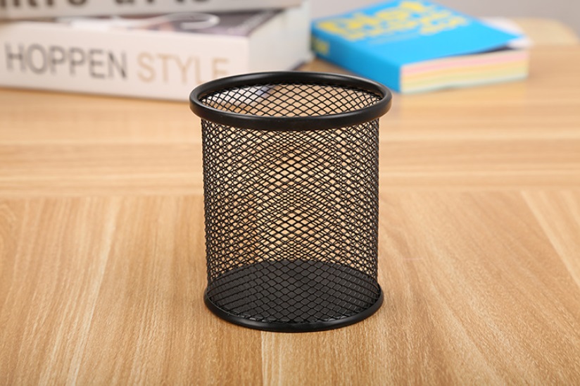 Basket Tempat Alat Tulis / Desk Organizer Tabung Jaring AT0022