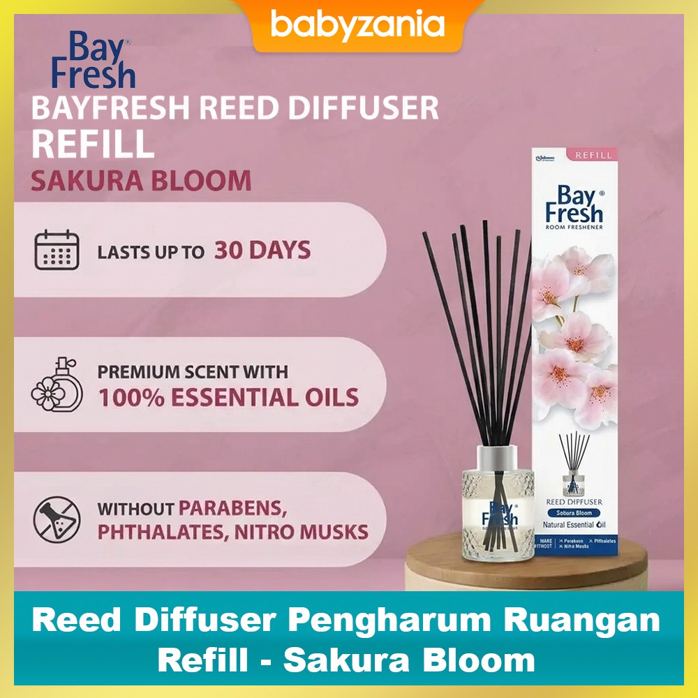Bayfresh Reed Diffuser Pengharum Ruangan Refill