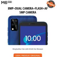 EVERCOSS M6 - 4G LTE - RAM 3 / 16 GB - LAYAR 5.7 INCH IPS - GARANSI RESMI - ORIGINAL