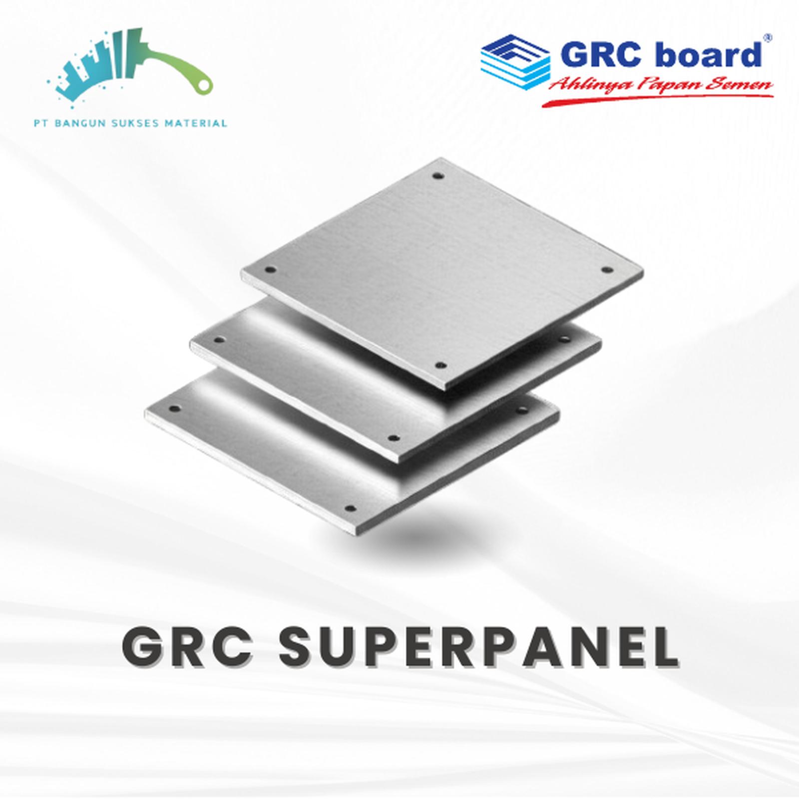 GRC SuperPanel 9mm-20mm - Produk GRC - 9 x 1220 x 2440