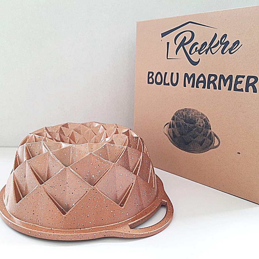 Roekre Loyang Bolu Marmer - Loyang Bolu Marmer Marissa / Pandora - Baking Pan Bolu Marmer Premium Quality