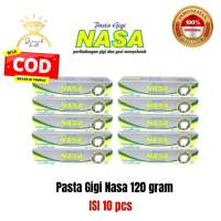 PGN NASA ISI 10 PCS - ODOL NASA 120 gram - pasta gigi nasa - khusus mengatasi karang gigi bau mulut gigi sensitif - PAKET HEMAT