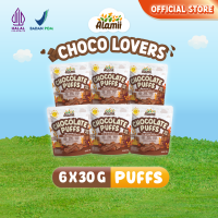 Alamii Puffs Choco Lovers - Bundle isi 6 x 30g / Chocolate / Snack MPASI Bayi Anak