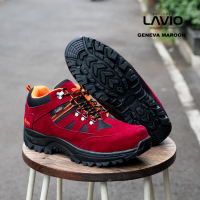 Sepatu Safety Boot Pria Ujung Besi Keren Kerja Pabrik Proyek Lavio Geneva Low