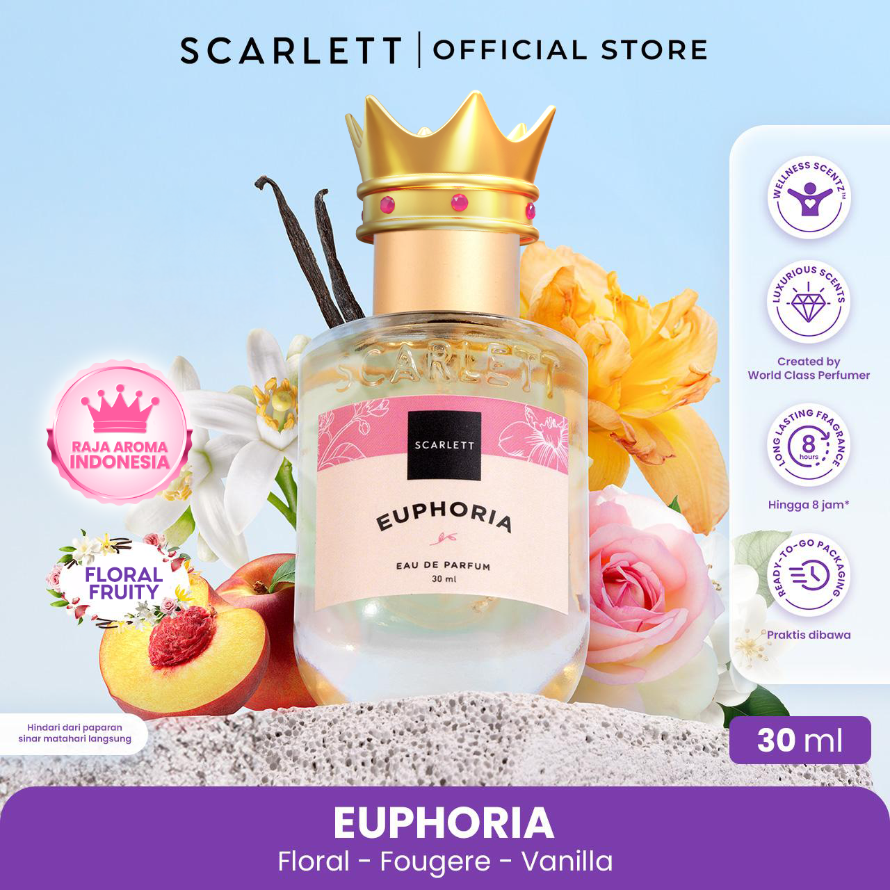 Scarlett Whitening Eau De Parfum Euphoria 30ml