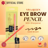 Viva Queen Eye Brow Pencil (WATERPROOF & SMUDGEPROOF)  - tersedia 3 varian warna
