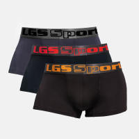 LGS - Boxer - Paket 3 - Grey Black Brown - LEBX.004.646.3.7C