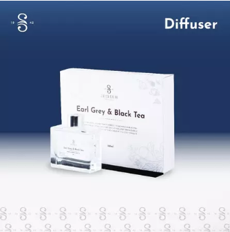 2Tang X Seseduh Reed Diffuser / Pengharum Ruangan - Earl Grey & Black Tea
