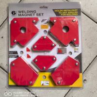 Siku Las Magnet Set 6 Pcs Magnetic Welding Holder 6pcs Set Siku Magnet Las Welding Holder Untuk Las