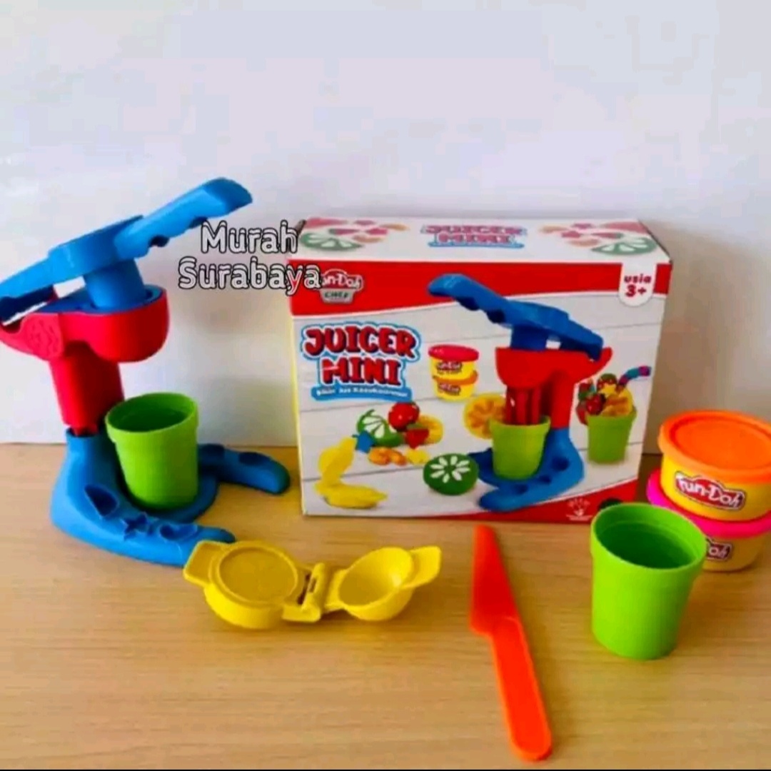 Fun Doh Mainan Anak Anak Terbaru Dan Murah 28194 | Mainan Melatih Kreatifitas Anak Juicer Mini Fun Doh Set Lengkap Dan Cetakan Mainan Anak Plastisin Terbaru Dan Keren | Mainan Murah Meriah BIsa COD Mainan Anak Perempuan
