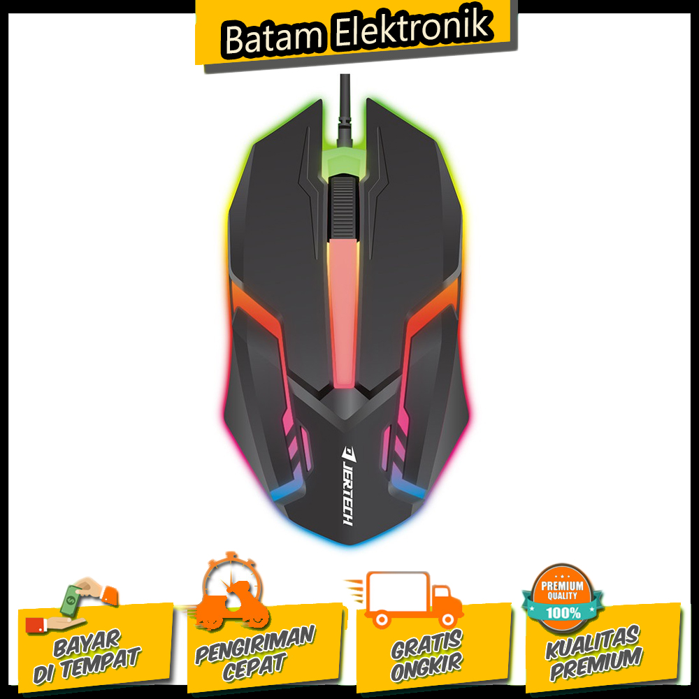 MOUSE WIRED GAMING LAMPU RGB M200 JERTECH MURAH mouse wired gaming lampu rgb m200 jertech