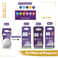 Lakuku - Avent Dot Teat Med Fast Flow Classic dan Natural 3m+ 6m+