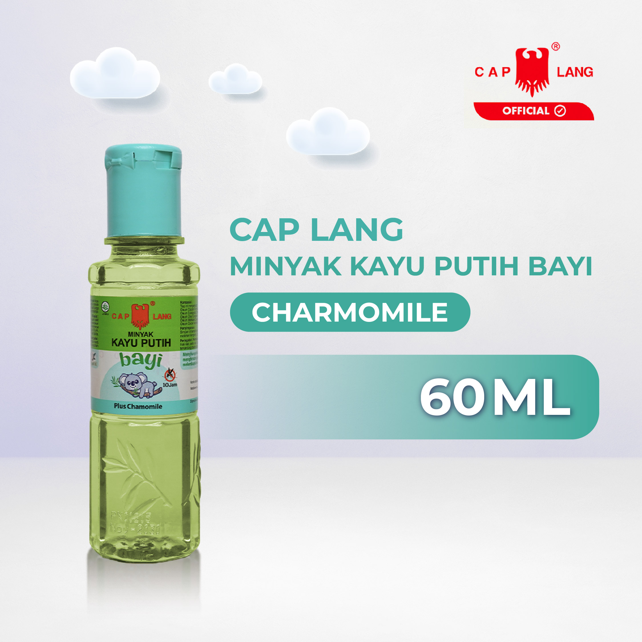 Cap Lang Minyak Kayu Putih Bayi Chamomile 60ml